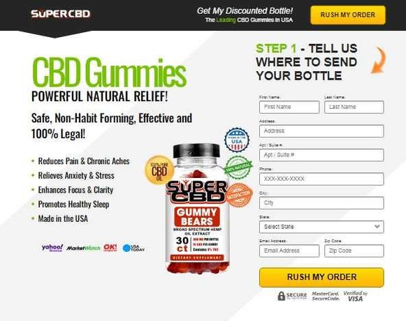 Super CBD Gummies 300mg (USA/CA) - Sex Drive CBD Reviews