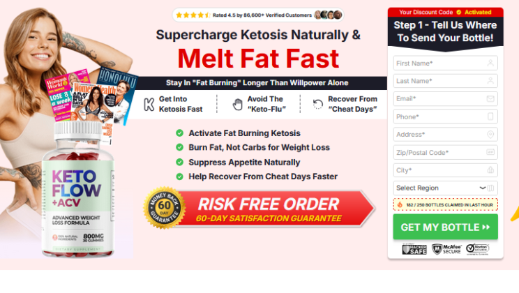 Keto Flow Gummies Reviews – Unlocking Weight Loss With Keto Flow Gummies!